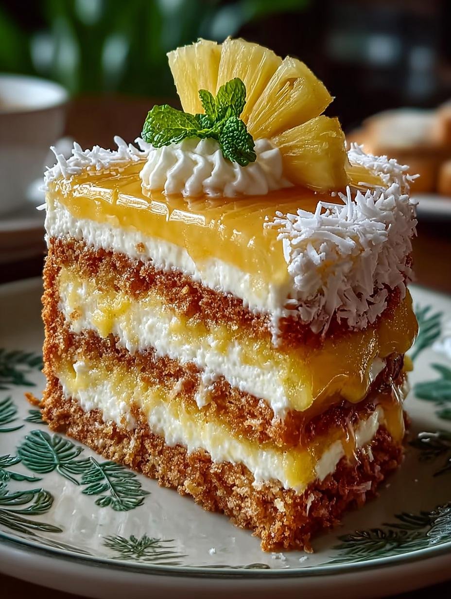 5 Reasons to Love Pineapple Heaven Cake for Any Gathering - Pineapple Heaven Cake - additional detail