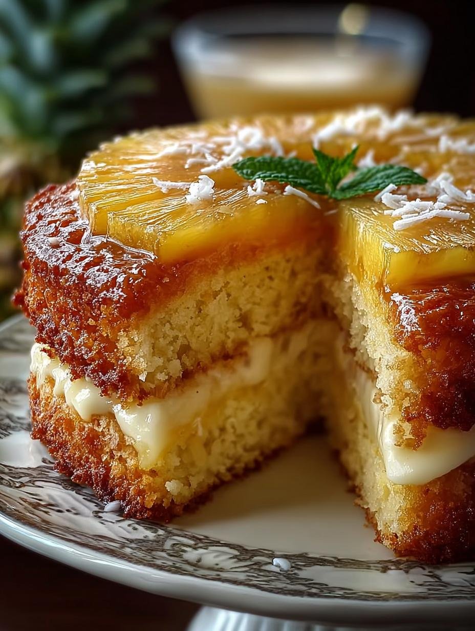 Pineapple Heaven Cake