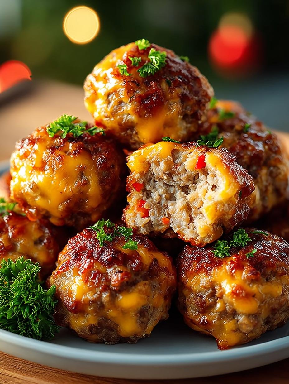 Rotel Sausage Balls with