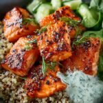 Salmon Quinoa Bowls
