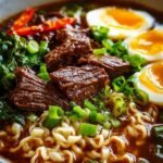 Slow Cooker Beef Ramen