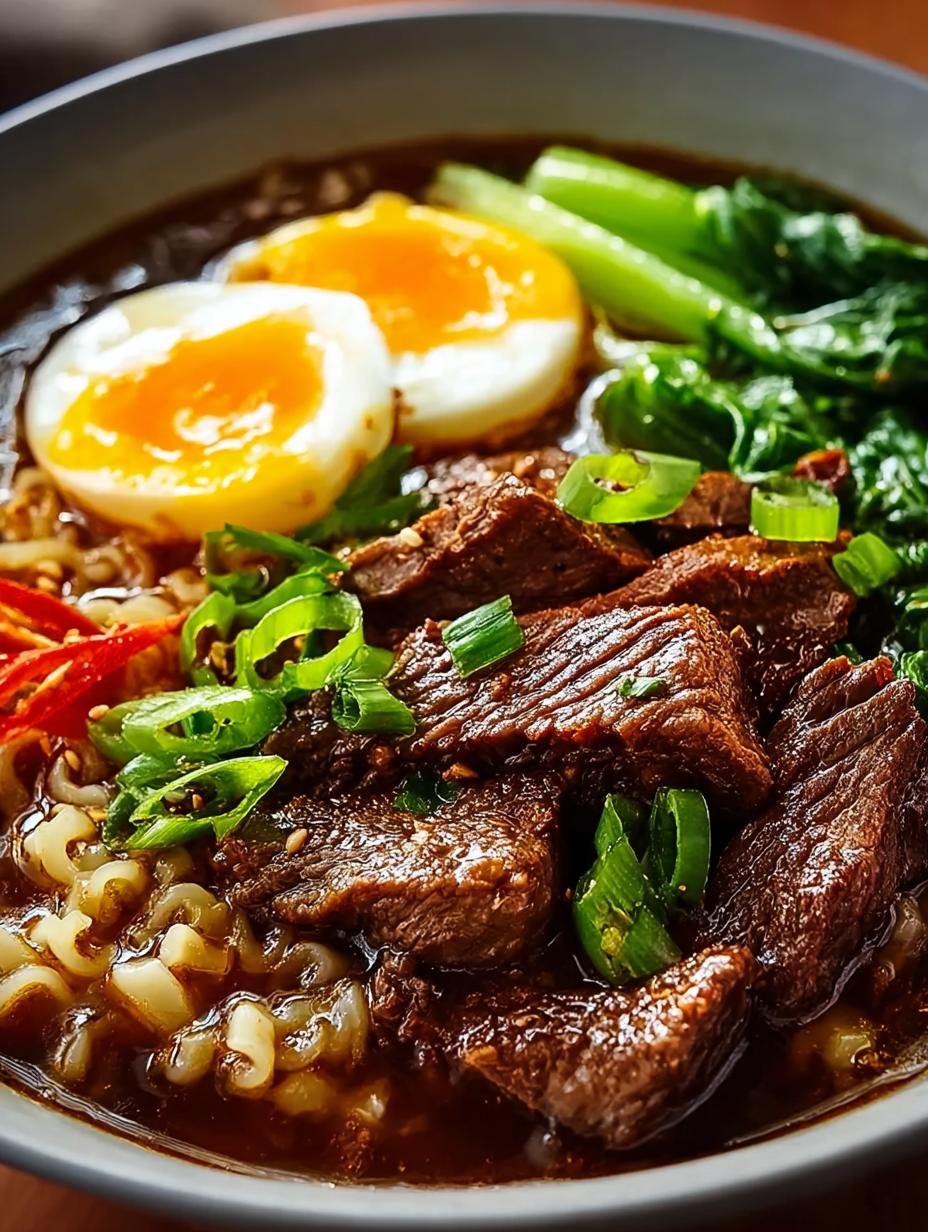 Amazing Slow Cooker Beef Ramen Recipe for Comforting Flavor - Slow Cooker Beef Ramen - additional detail