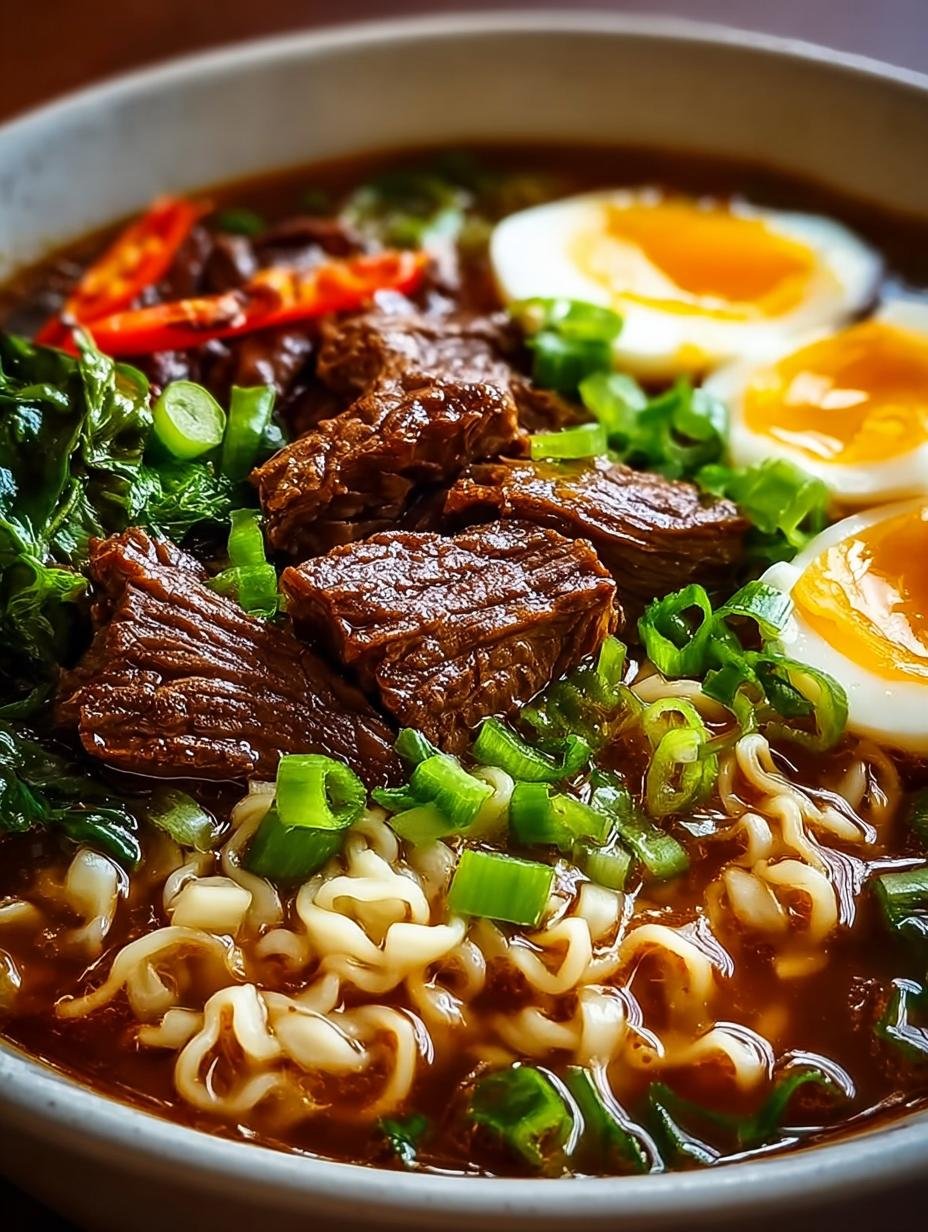 Amazing Slow Cooker Beef Ramen Recipe for Comforting Flavor