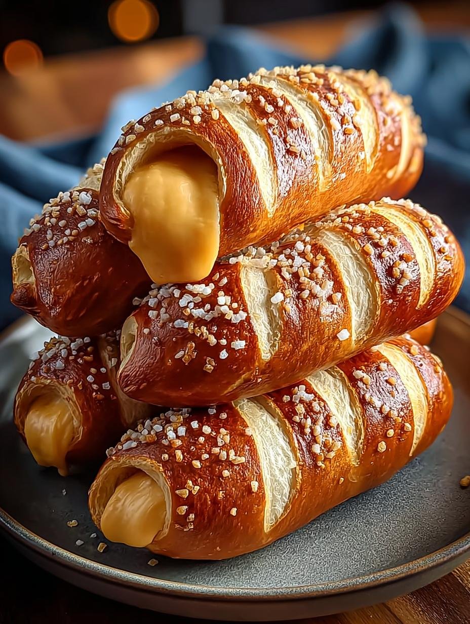 Soft Baked Cheesy Pretzel Dogs: 8 Irresistible Snacks