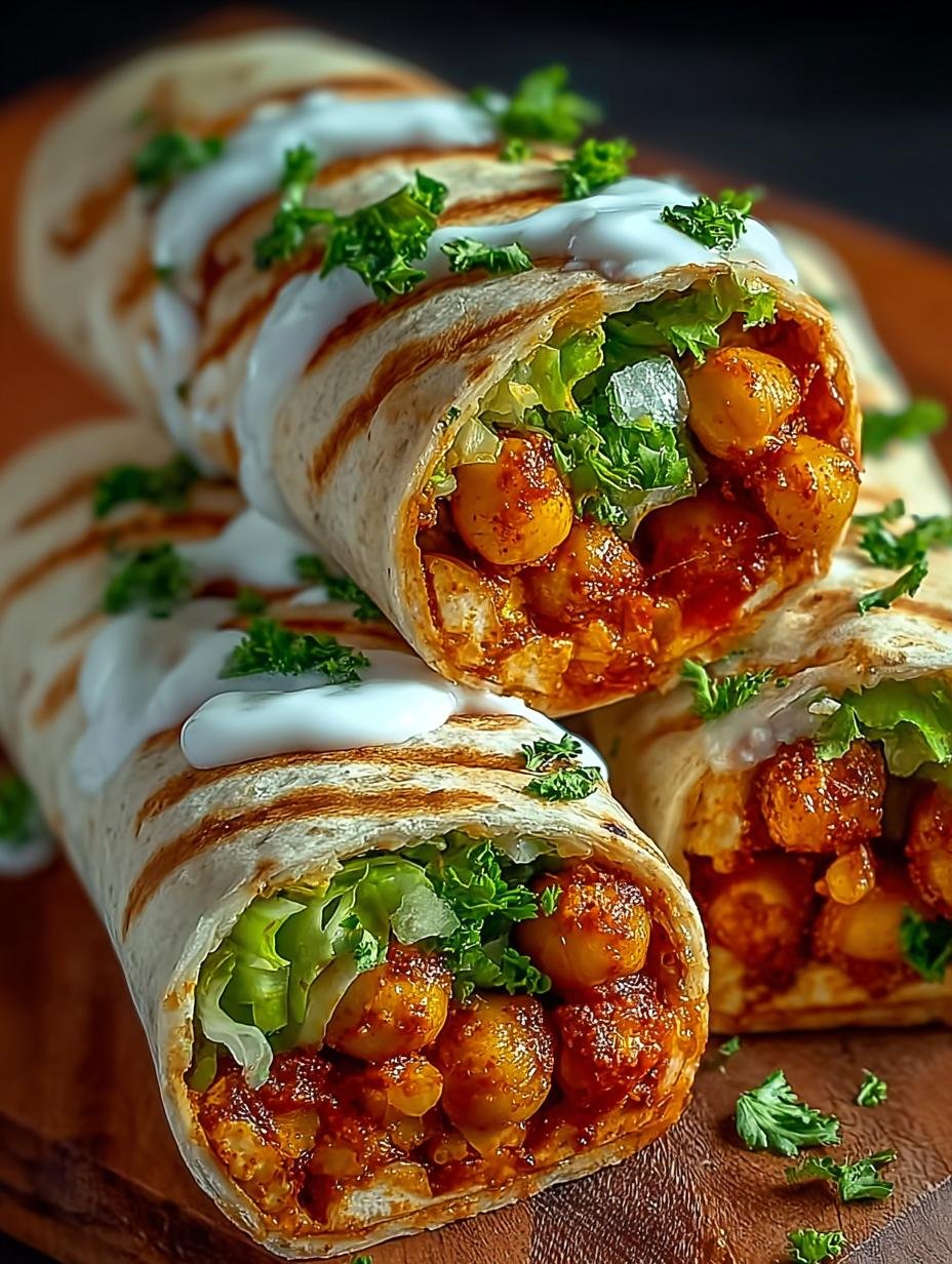 Spicy Buffalo Chickpea Wraps: 5 Bold Flavors to Savor
