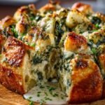 Spinach Artichoke Pull Apart