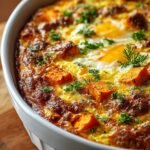 Sweet Potato Egg Casserole