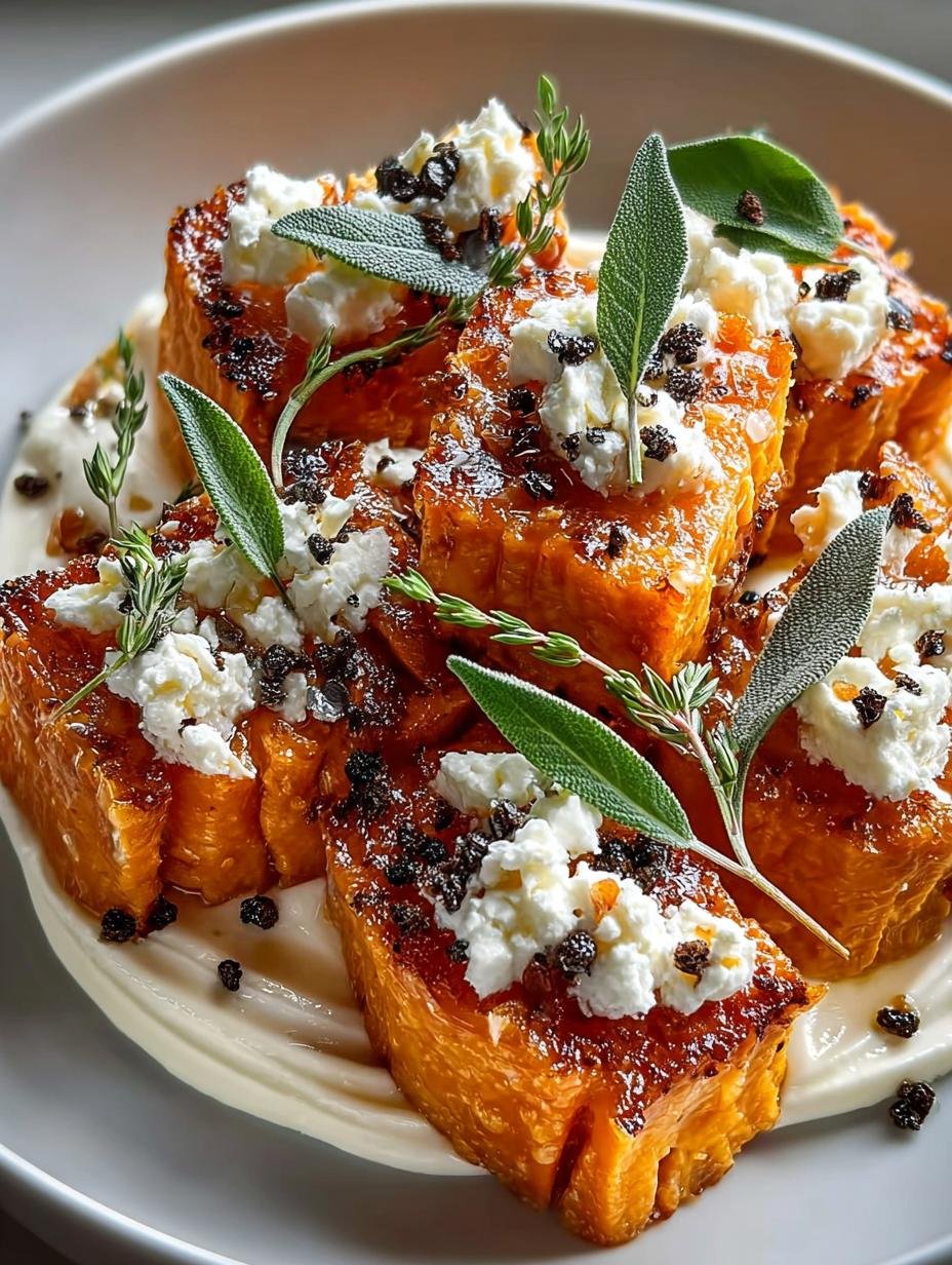 Sweet Potato Goat Cheese Sage Pasta That Wows the Senses - Sweet Potato Goat Cheese - additional detail