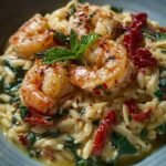 Tuscan Shrimp Orzo