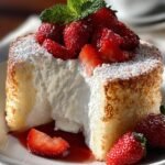 Valentines Angel Food Cake