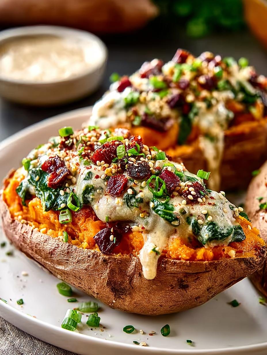 Vegan Stuffed Sweet Potatoes: 5 Delicious Filling Ideas - Vegan Stuffed Sweet Potatoes - main visual representation