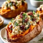 Vegan Stuffed Sweet Potatoes