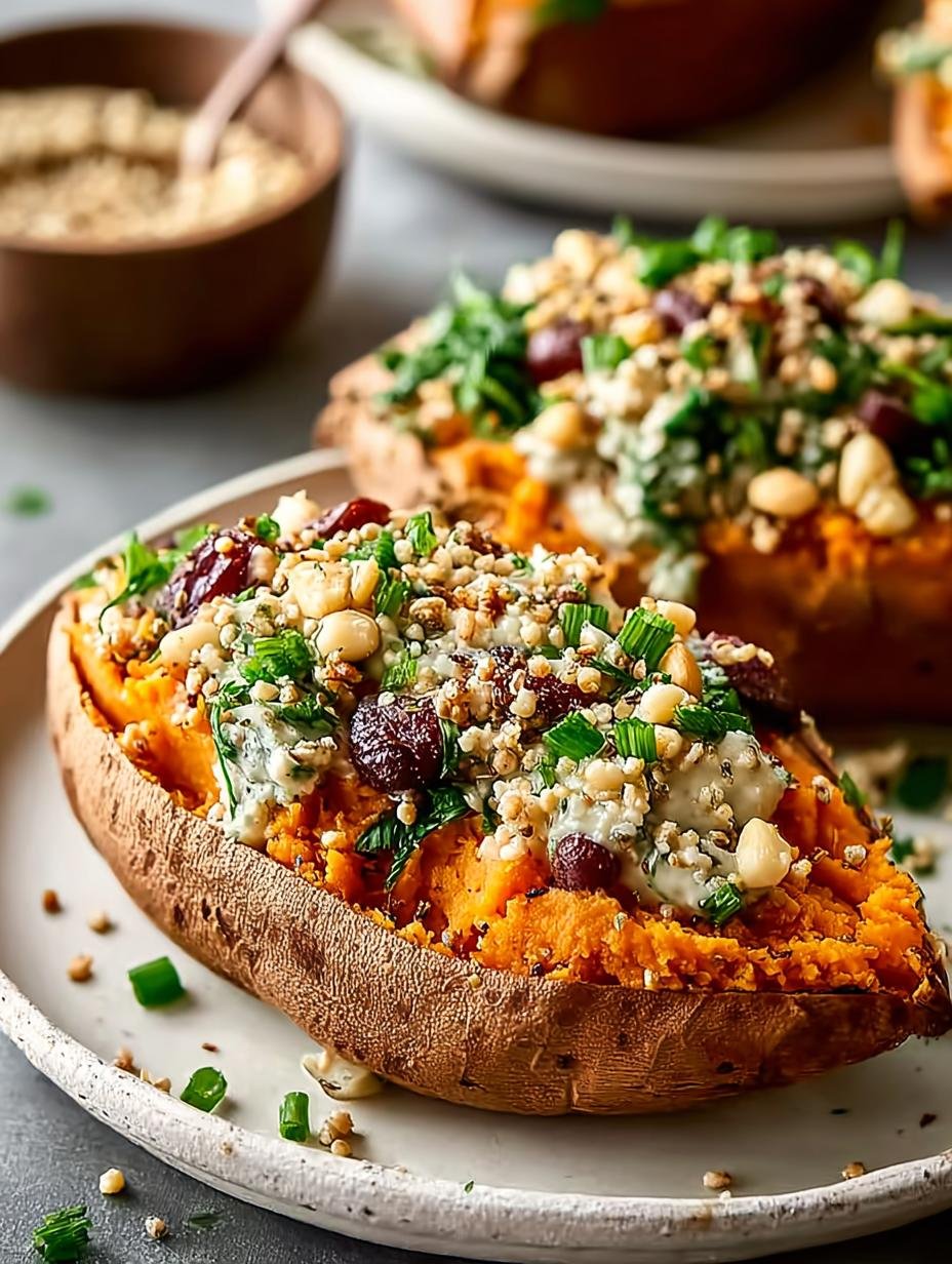 Vegan Stuffed Sweet Potatoes: 5 Delicious Filling Ideas - Vegan Stuffed Sweet Potatoes - additional detail