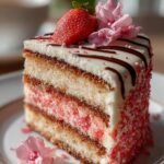 Vintage Valentines Cake