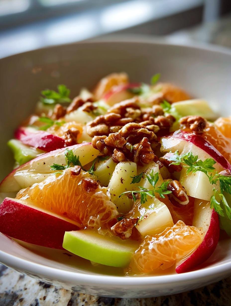 Apfelsalat Crunchy Sweet: 10-Minute Refreshing Delight