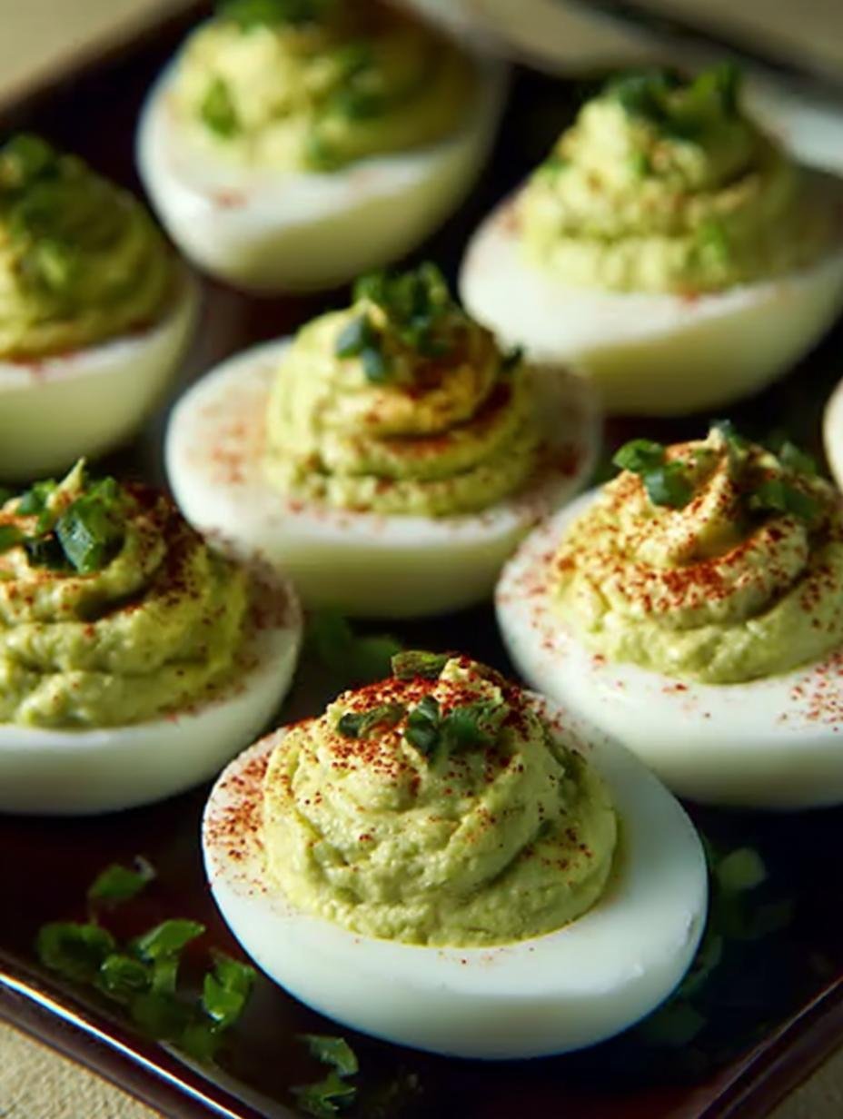 Avocado Deviled Eggs: 5 Reasons to Love This Creamy Delight - Avocado Deviled Eggs - main visual representation