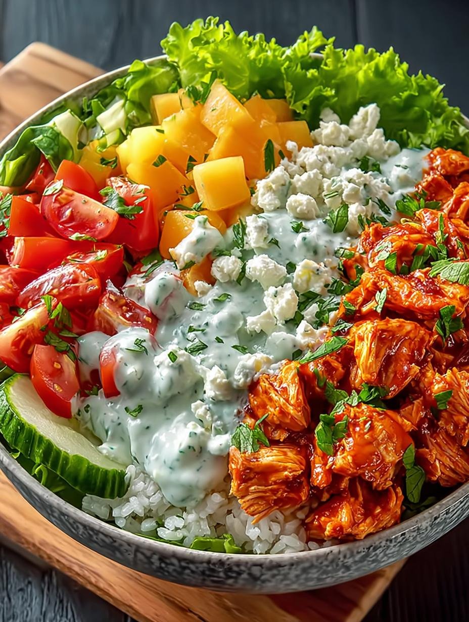 Savor 5 Amazing Buffalo Chicken Bowls Tonight - Buffalo Chicken Bowls - additional detail