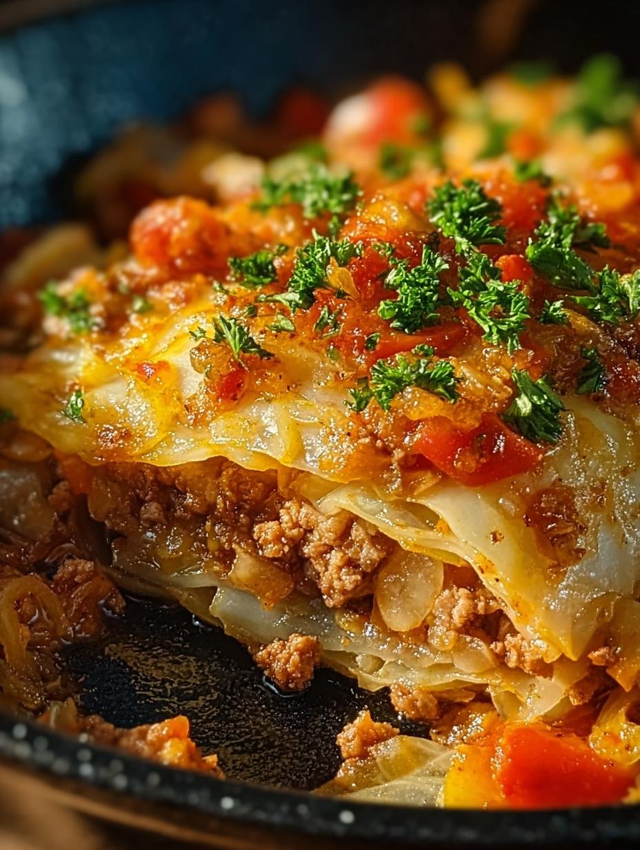 Flavor-Packed Cabbage Roll Skillet: 5 Easy Steps - Cabbage Roll Skillet - main visual representation