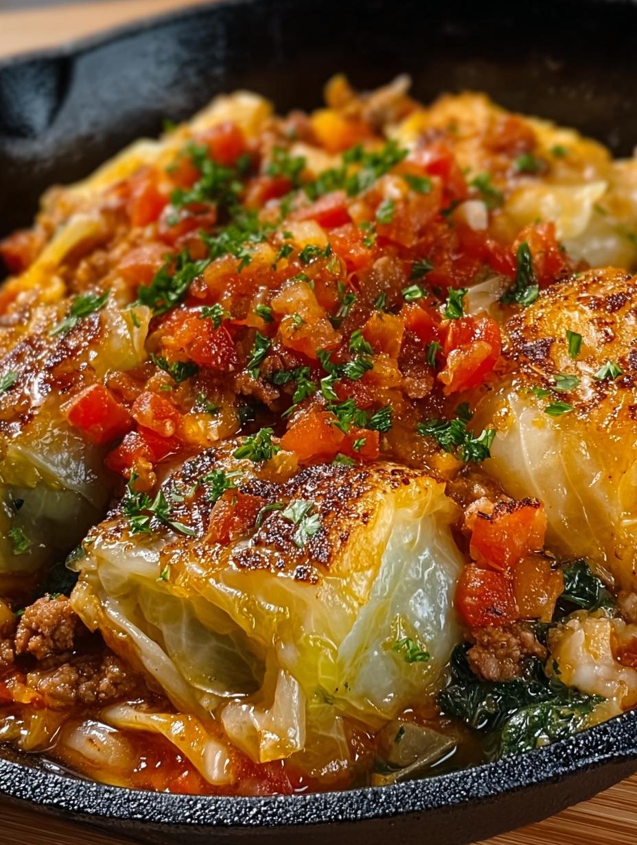 Flavor-Packed Cabbage Roll Skillet: 5 Easy Steps