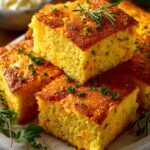Cheddar Cornbread Cheese Bread