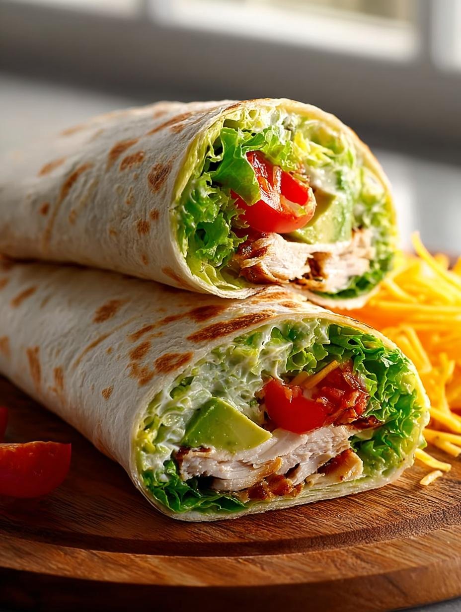 Chicken Avocado Wrap For Quick Healthy Eating - Chicken Avocado Wrap For - main visual representation