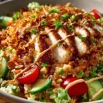 Chicken Crispy Rice Salad