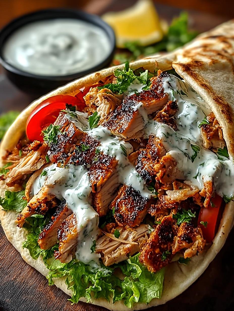 Chicken Shawarma with Garlic: 5 Irresistible Recipes - Chicken Shawarma with Garlic - additional detail