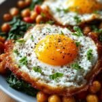 Chickpea Fried Eggs