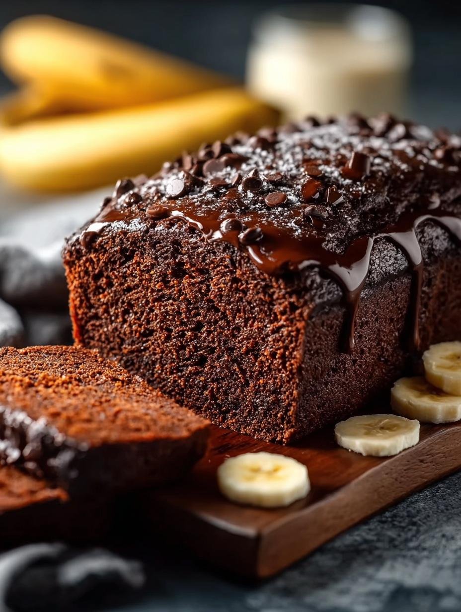 Irresistible Chocolate Banana Bread Recipe to Savor - Chocolate Banana Bread - additional detail