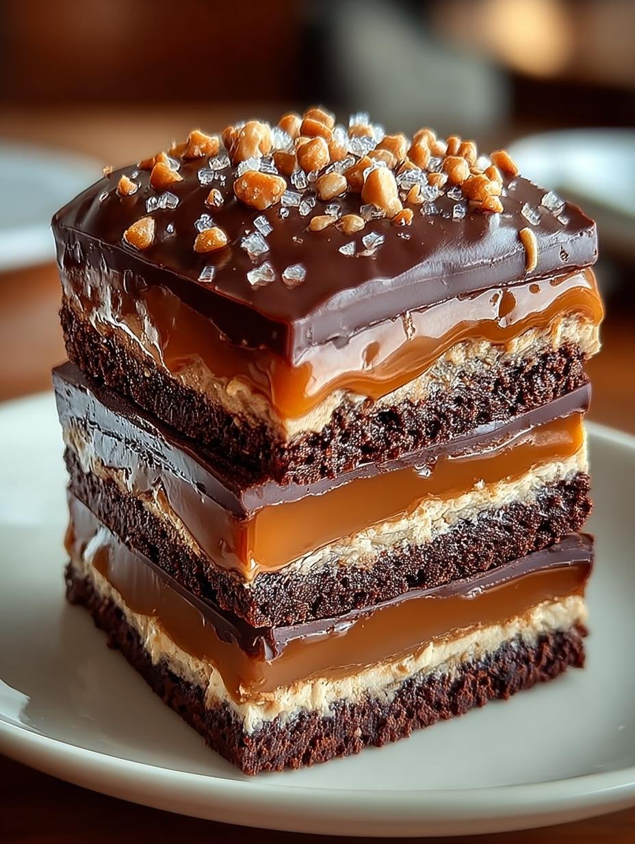 Chocolate Caramel Toffee Crunch Cake: 12 Layers of Bliss - Chocolate Caramel Toffee Crunch - main visual representation