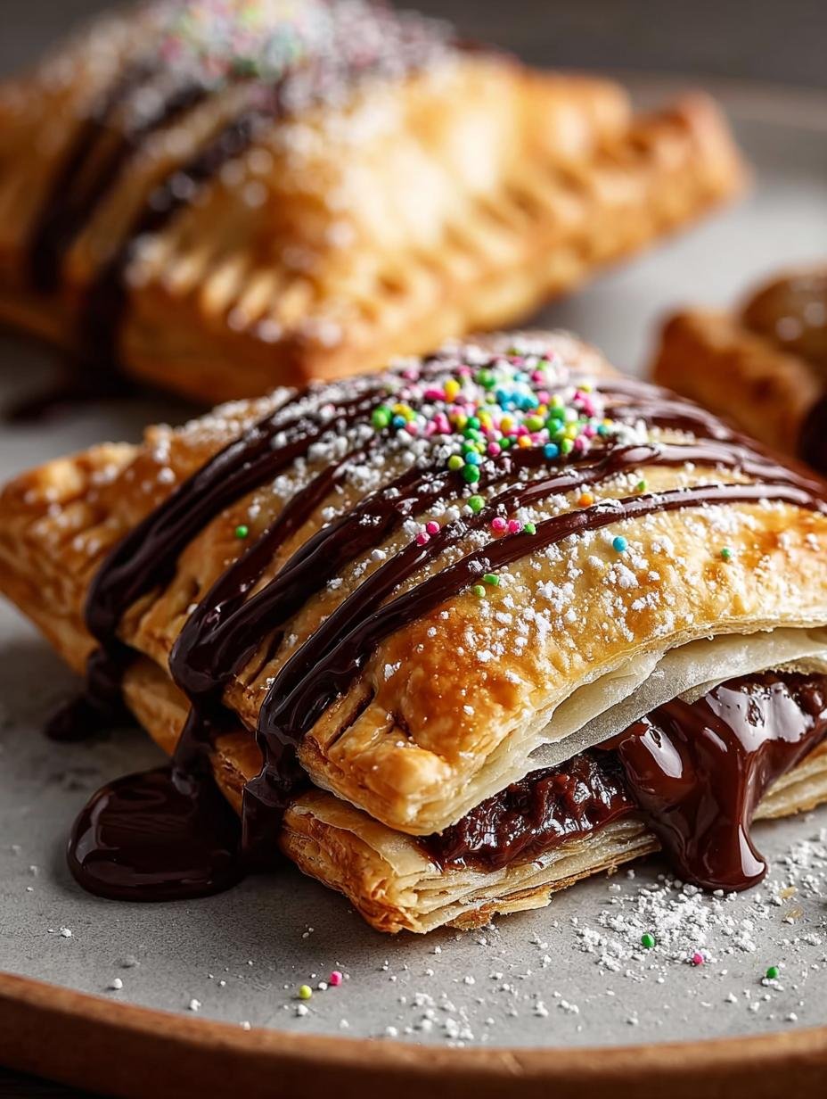 Chocolate Fudge Pop Tarts: 12 Irresistible Homemade Delights - Chocolate Fudge Pop Tarts - main visual representation