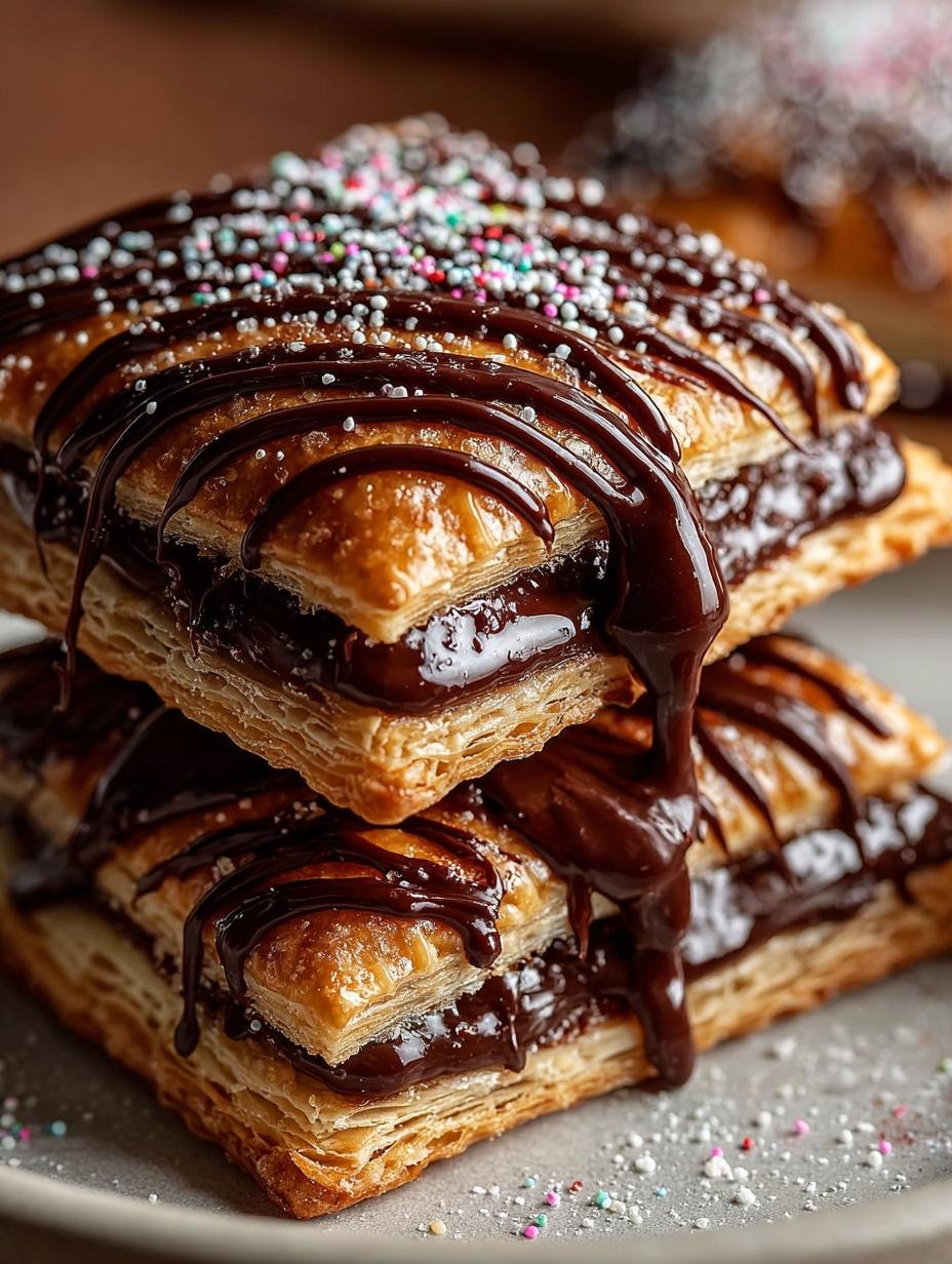 Chocolate Fudge Pop Tarts: 12 Irresistible Homemade Delights