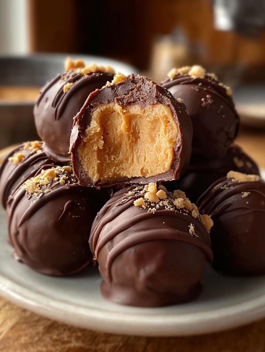 Chocolate Peanut Butter Balls: 6 Irresistible Treats - Chocolate Peanut Butter Balls - main visual representation