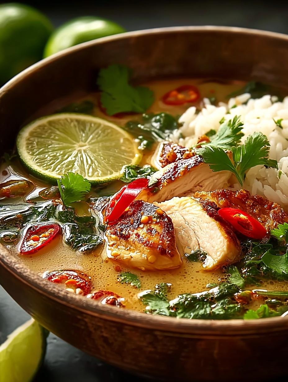 Coconut Chicken Brothy Rice: 5 Comforting Recipes to Savor - Coconut Chicken Brothy Rice - additional detail