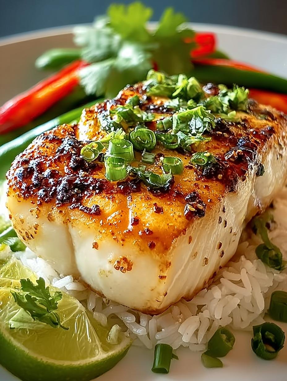 Coconut Lime Fish with Rice: A Tropical Delight for Dinner - Coconut Lime Fish with - main visual representation