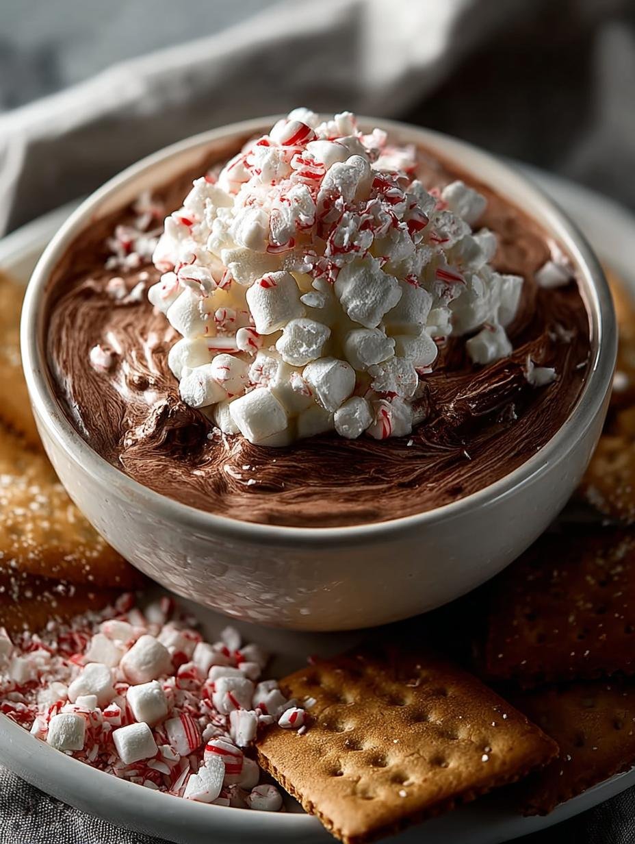 Cozy Warm Peppermint Hot Chocolate Dip for Holiday Joy - Cozy Warm Peppermint Hot - additional detail