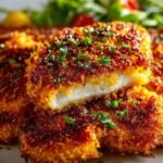 Crispy Baked Parmesan Crusted