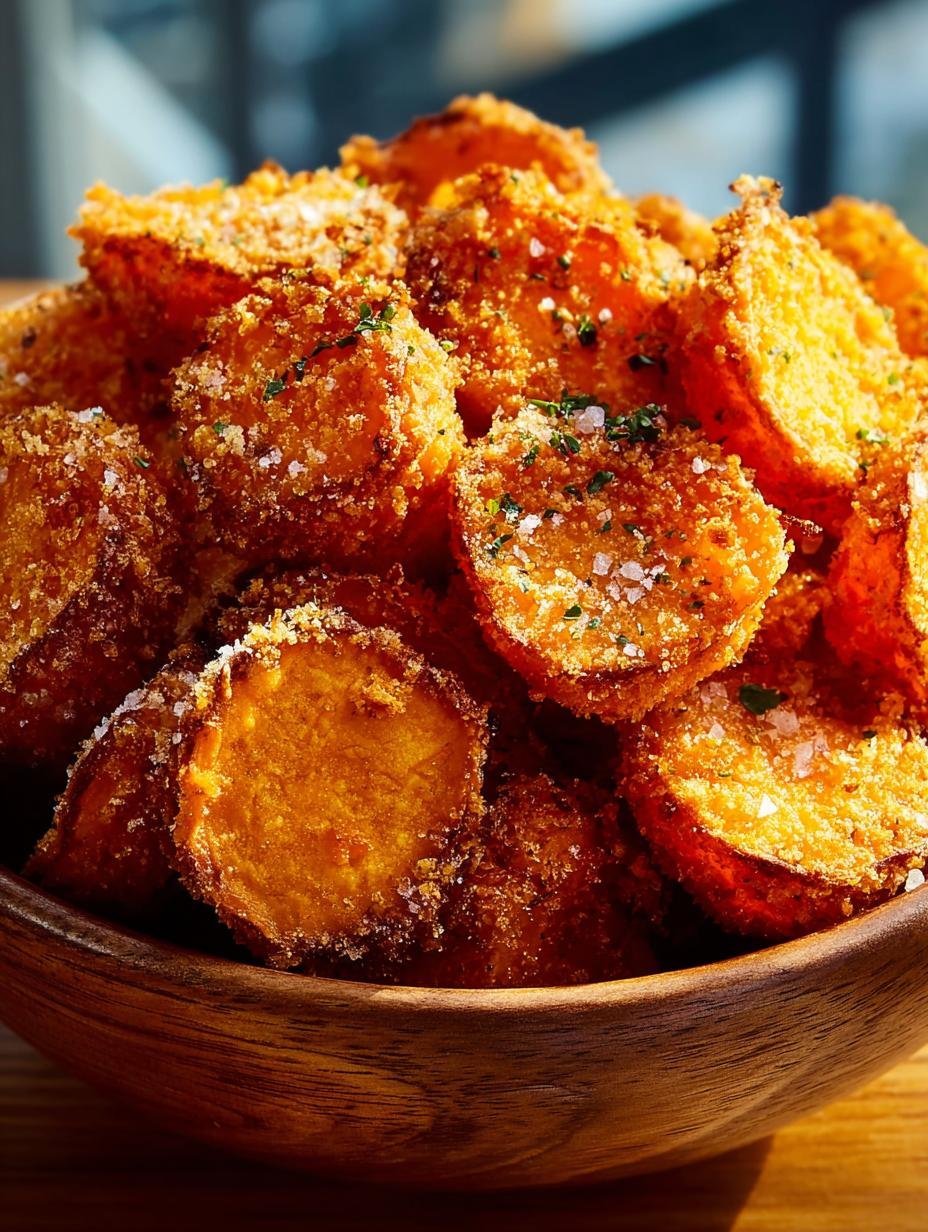 Irresistibly Crispy Sweet Potato Bites for Snacking - Crispy Sweet Potato Bites - main visual representation