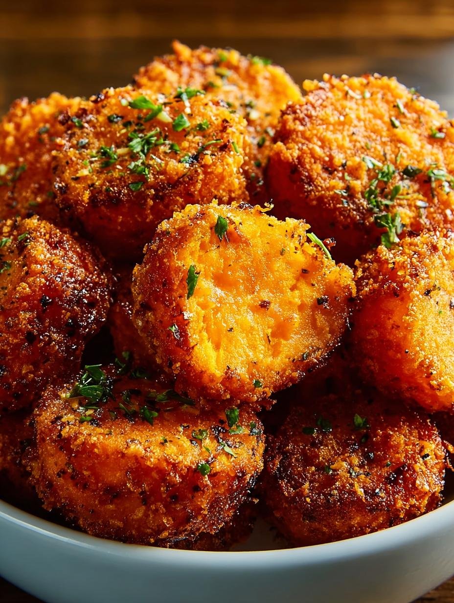 Irresistibly Crispy Sweet Potato Bites for Snacking