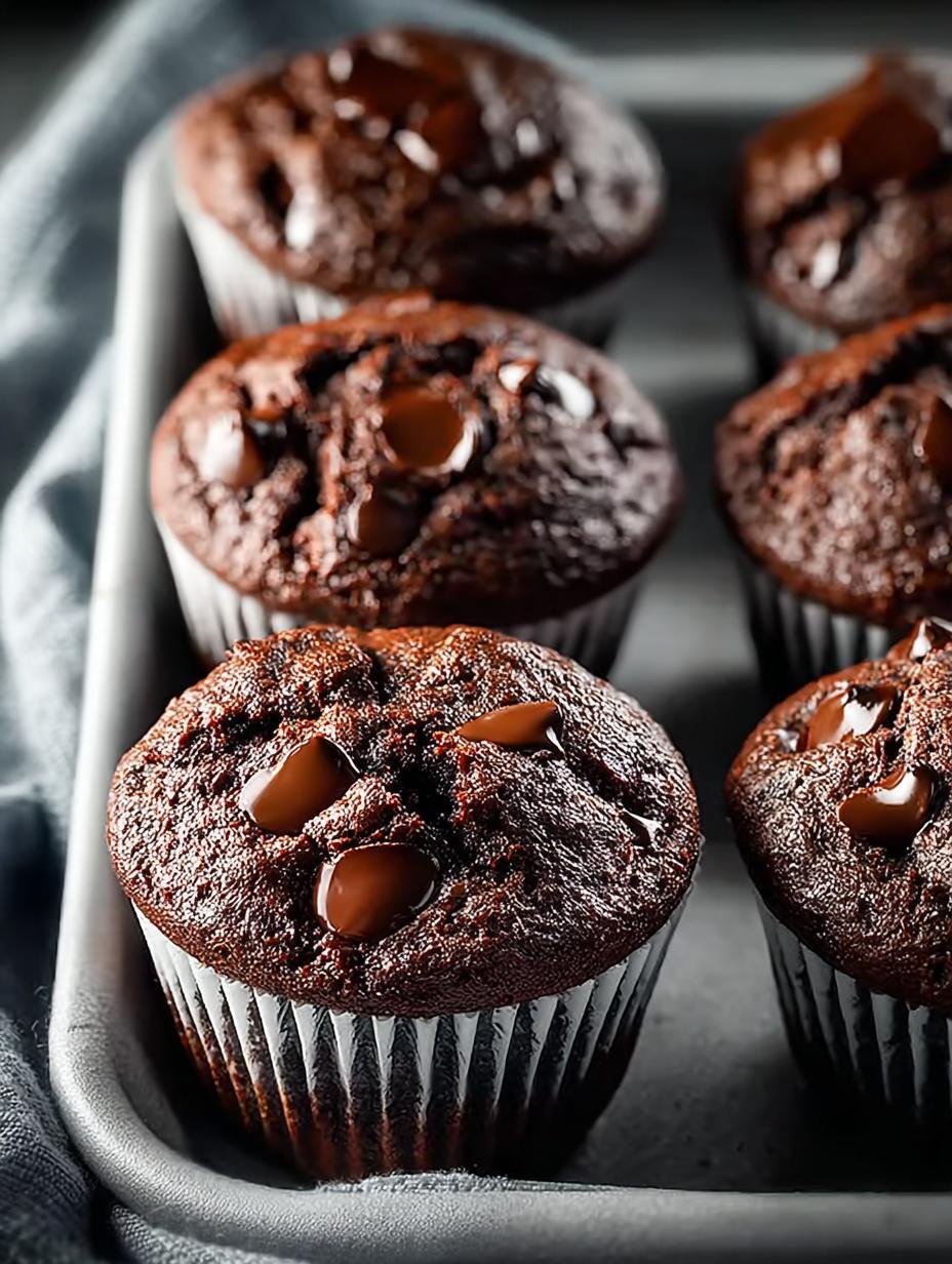 Irresistible Double Chocolate Espresso Muffins Recipe