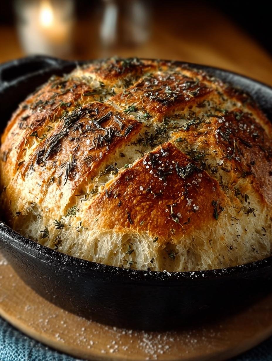 Dutch Oven Herb Bread: 7 Steps to Perfect Loaf