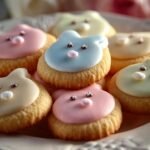 Easter Bunny Button Cookies