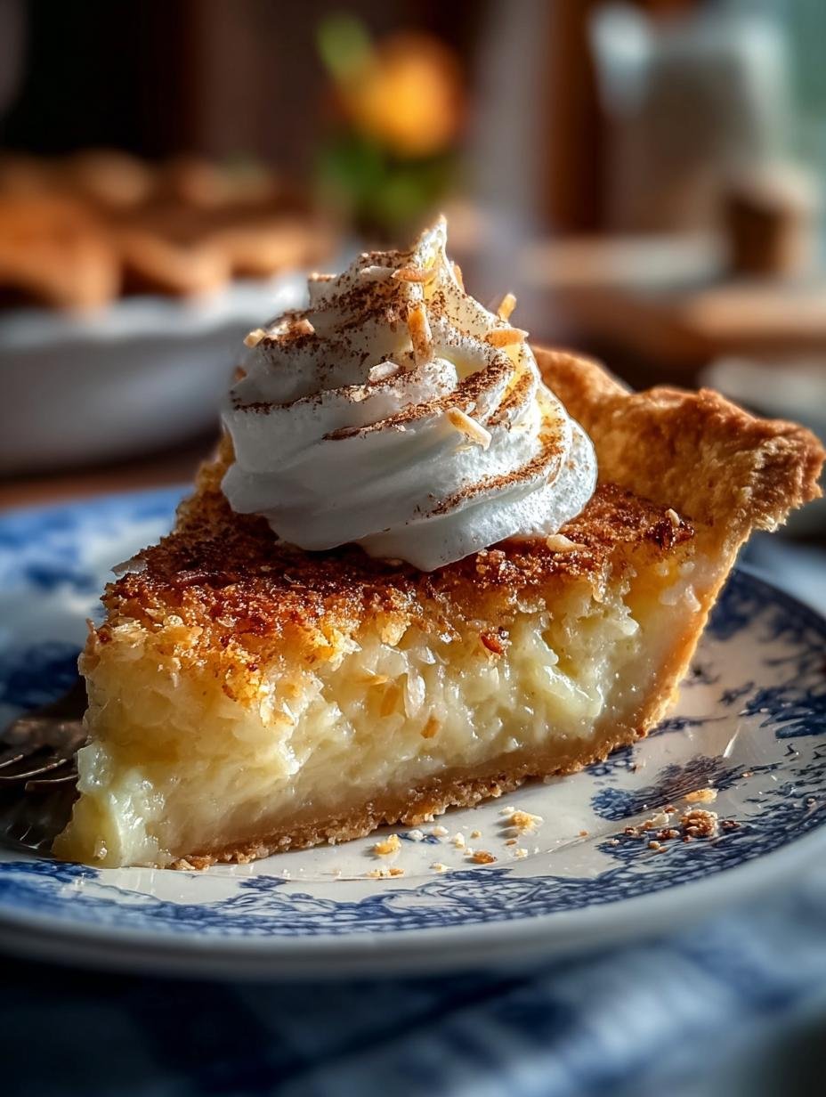Irresistible French Coconut Pie for Delightful Gatherings - French Coconut Pie - additional detail