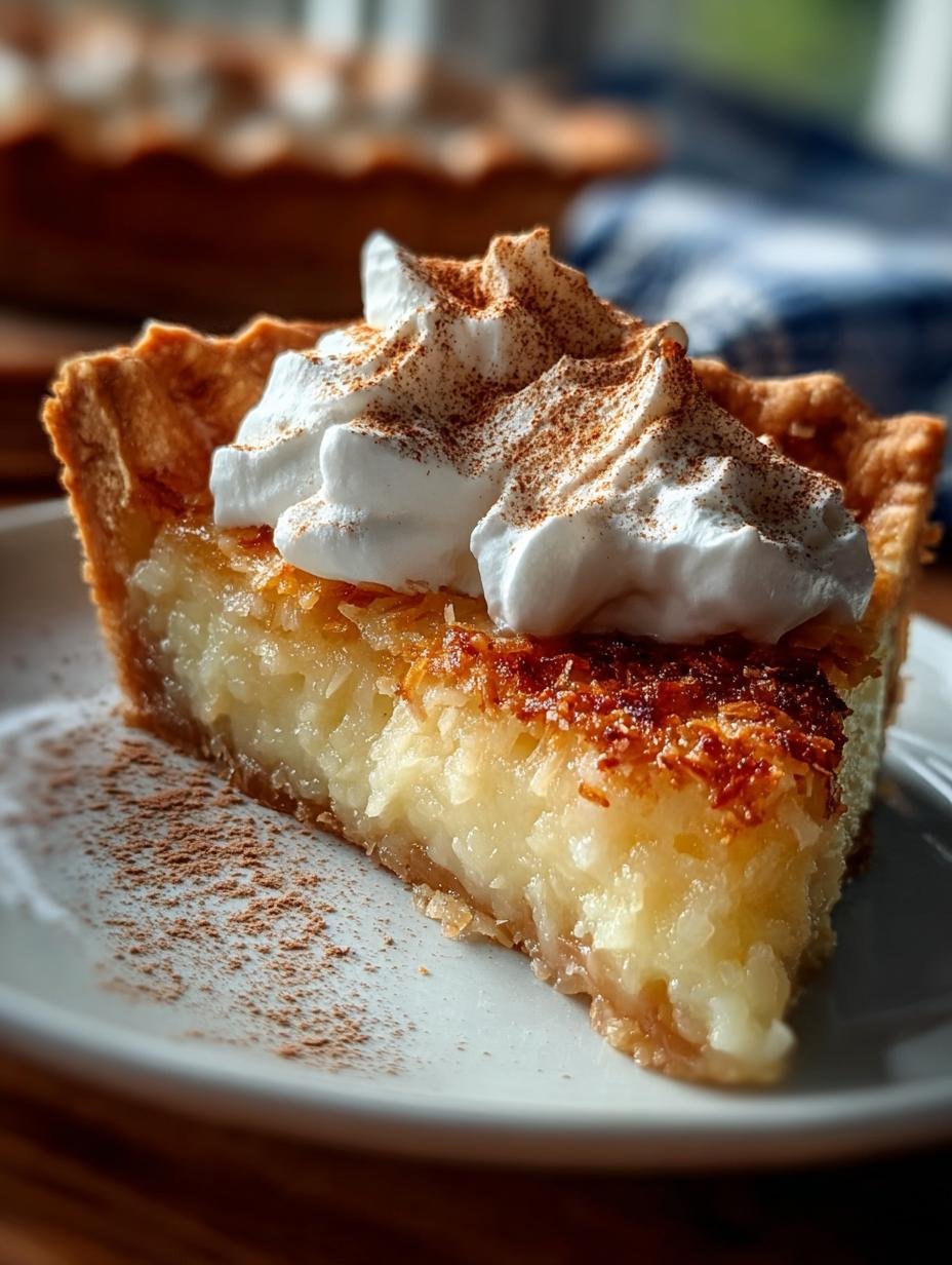 Irresistible French Coconut Pie for Delightful Gatherings - French Coconut Pie - additional detail