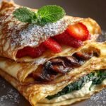 French Crepes Sweet Savory