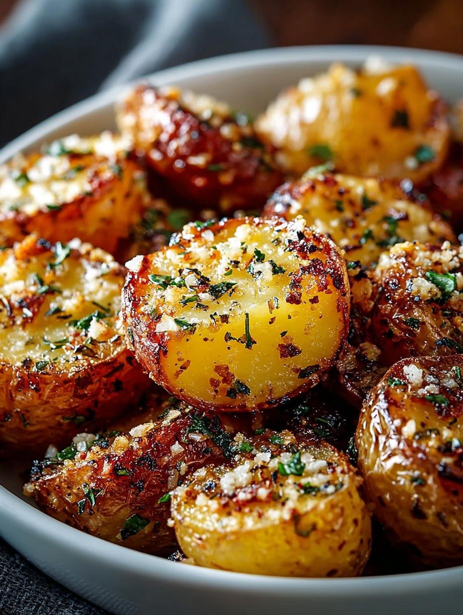 Garlic Butter Parmesan Roasted Potatoes: 5 Crispy Secrets