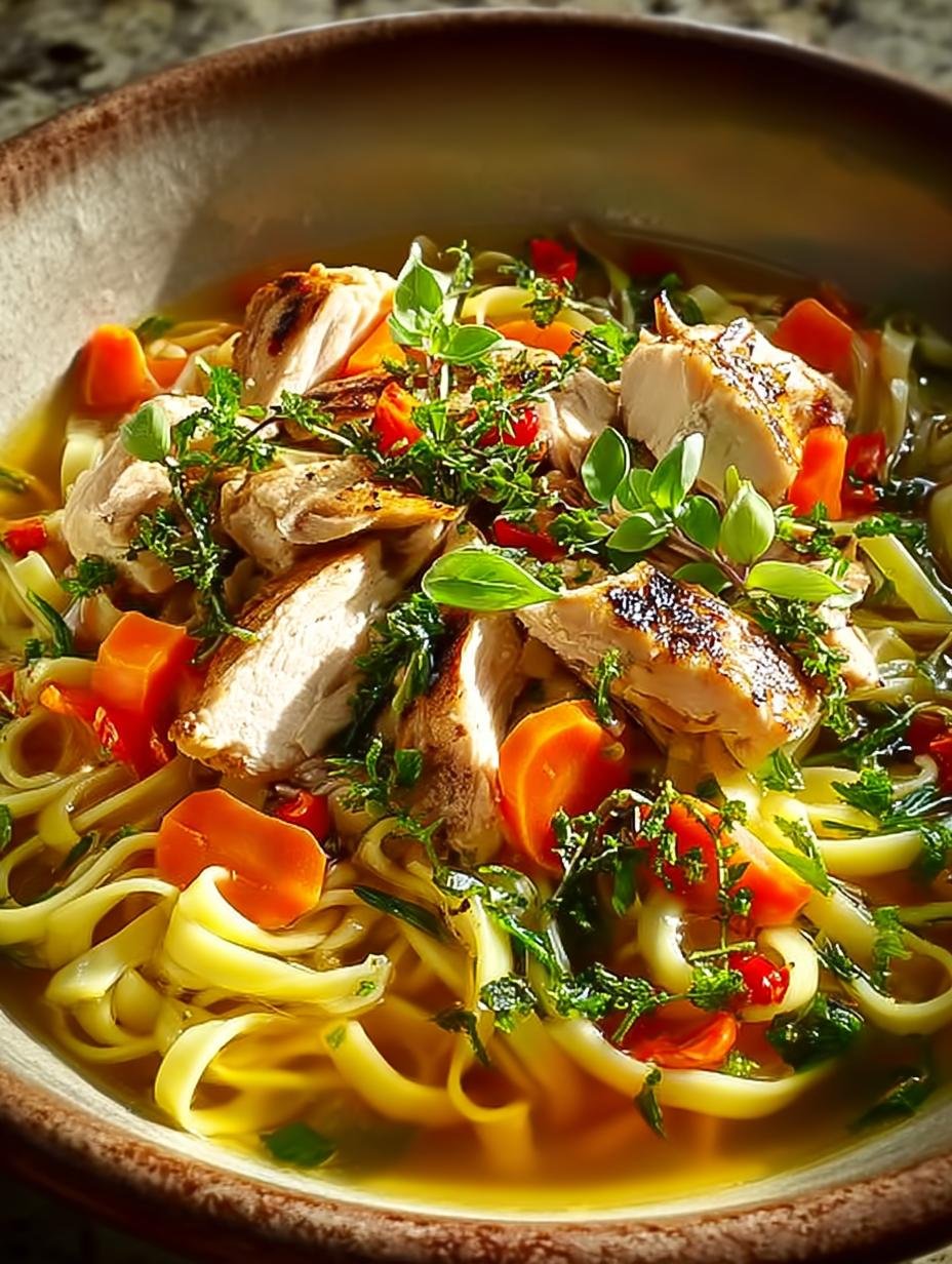 Ginger Garlic Chicken Noodle: 5 Comforting Recipes to Try - Ginger Garlic Chicken Noodle - additional detail