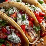 Greek Chicken Tacos with