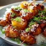 Honey Garlic Chicken Pineapple
