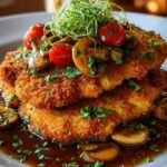 Jagerschnitzel Crispy Pork Mushroom